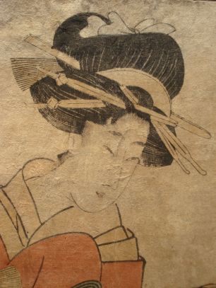 Китагава Утамаро (Kitagawa Utamaro), 1753–1806 гг. Гравюра бэдзин-е (bejin-e)