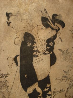 Китагава Утамаро,1753–1806 гг. Гравюра бедзин-е (bejin-e)