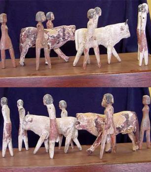 Скульптурная композиция "Погонщики скота"